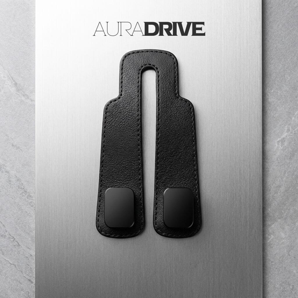 AuraDrive | Ganchos para reposacabezas (Set de 2)